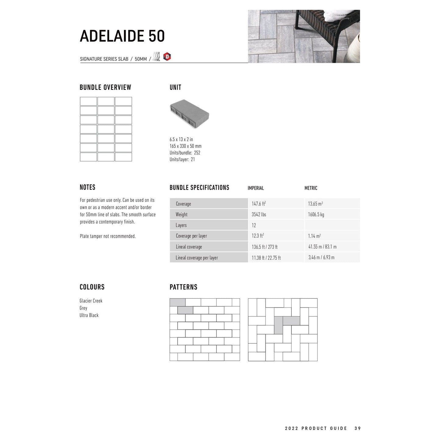 Patio Stones-Adelaide 50-Smooth