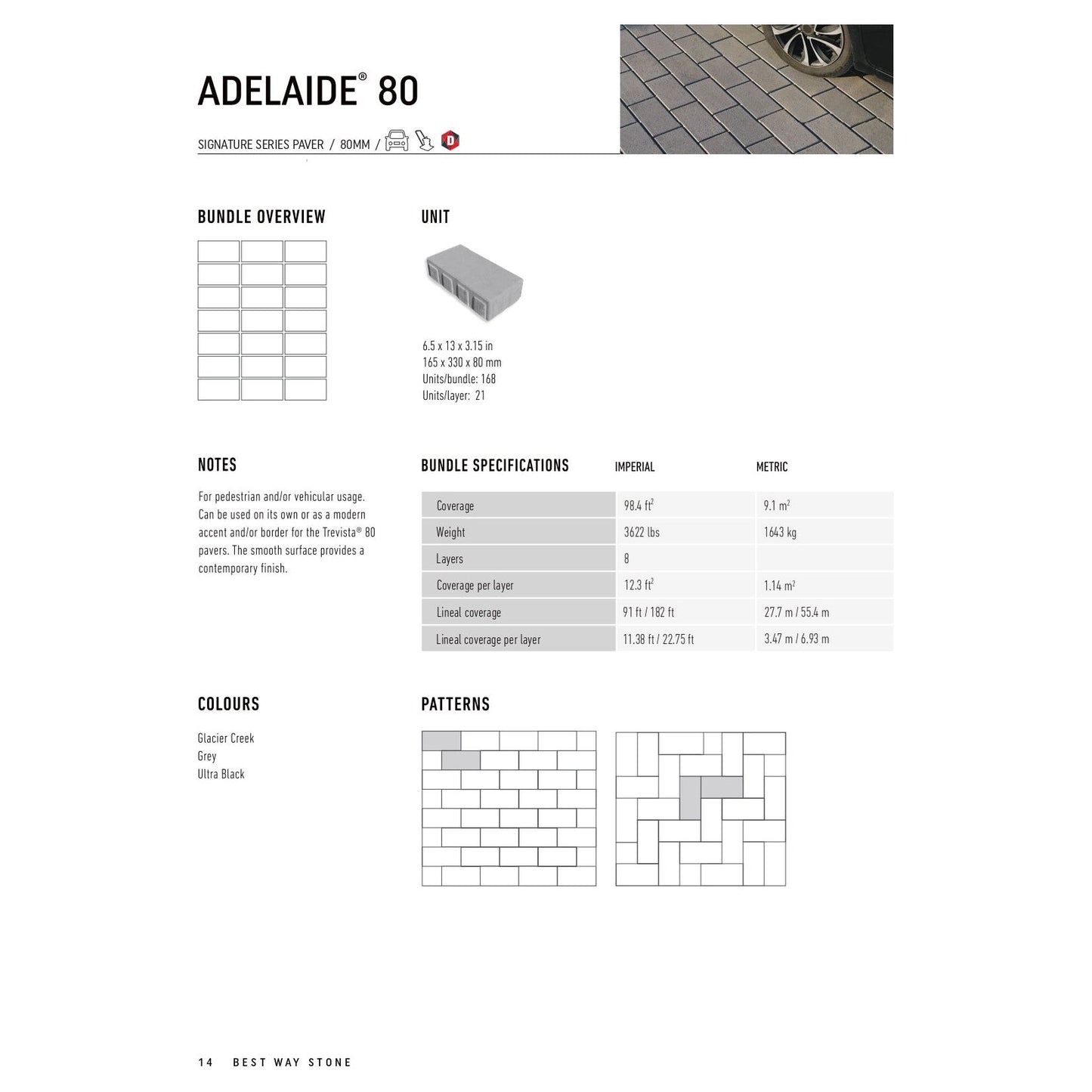 Pavers-Adelaide 80-Smooth