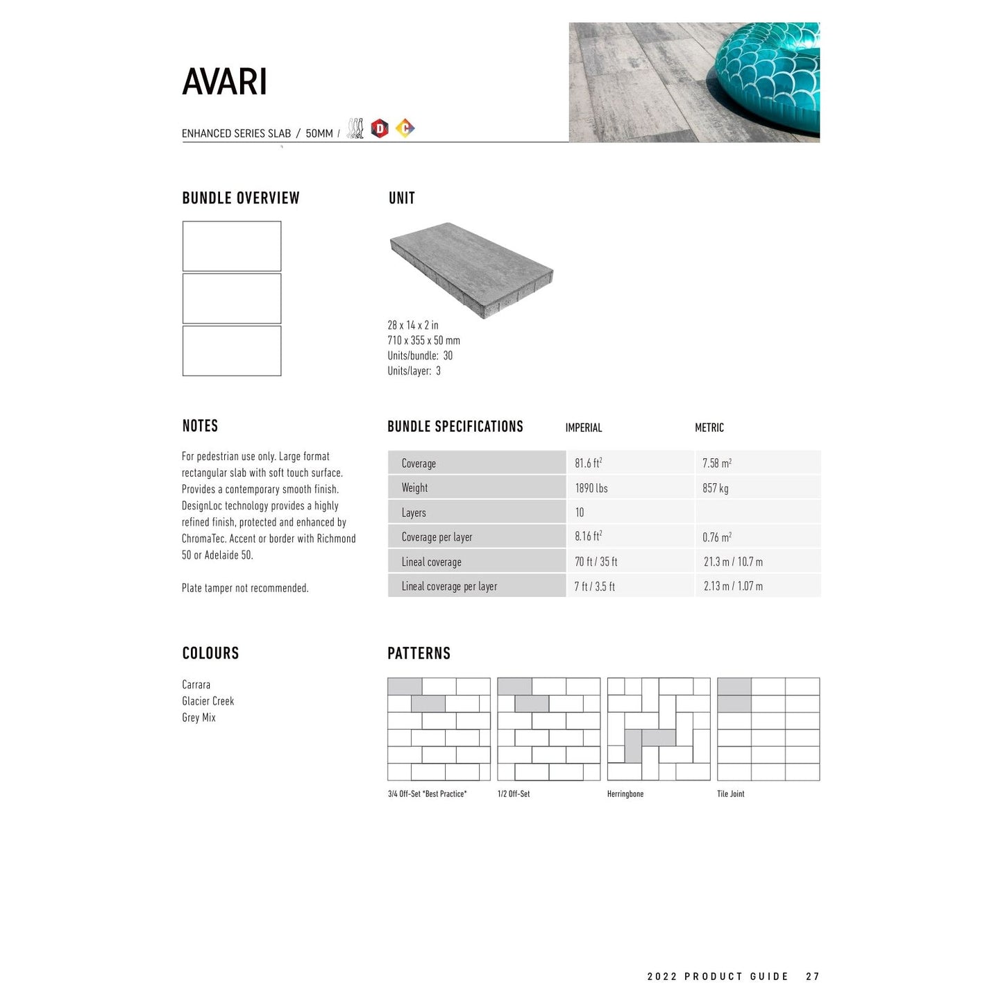 Patio Stones-Avari 50