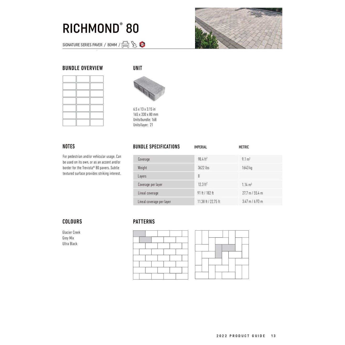 Pavers-Richmond 80-Textured
