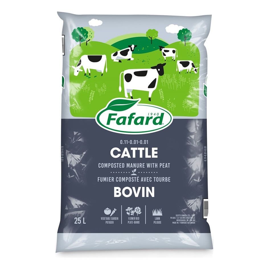 CATTLE Composted Manure with peat 25L