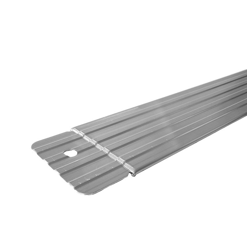 Aluminum Click Garden Edging 8' - Black & Mill Finish