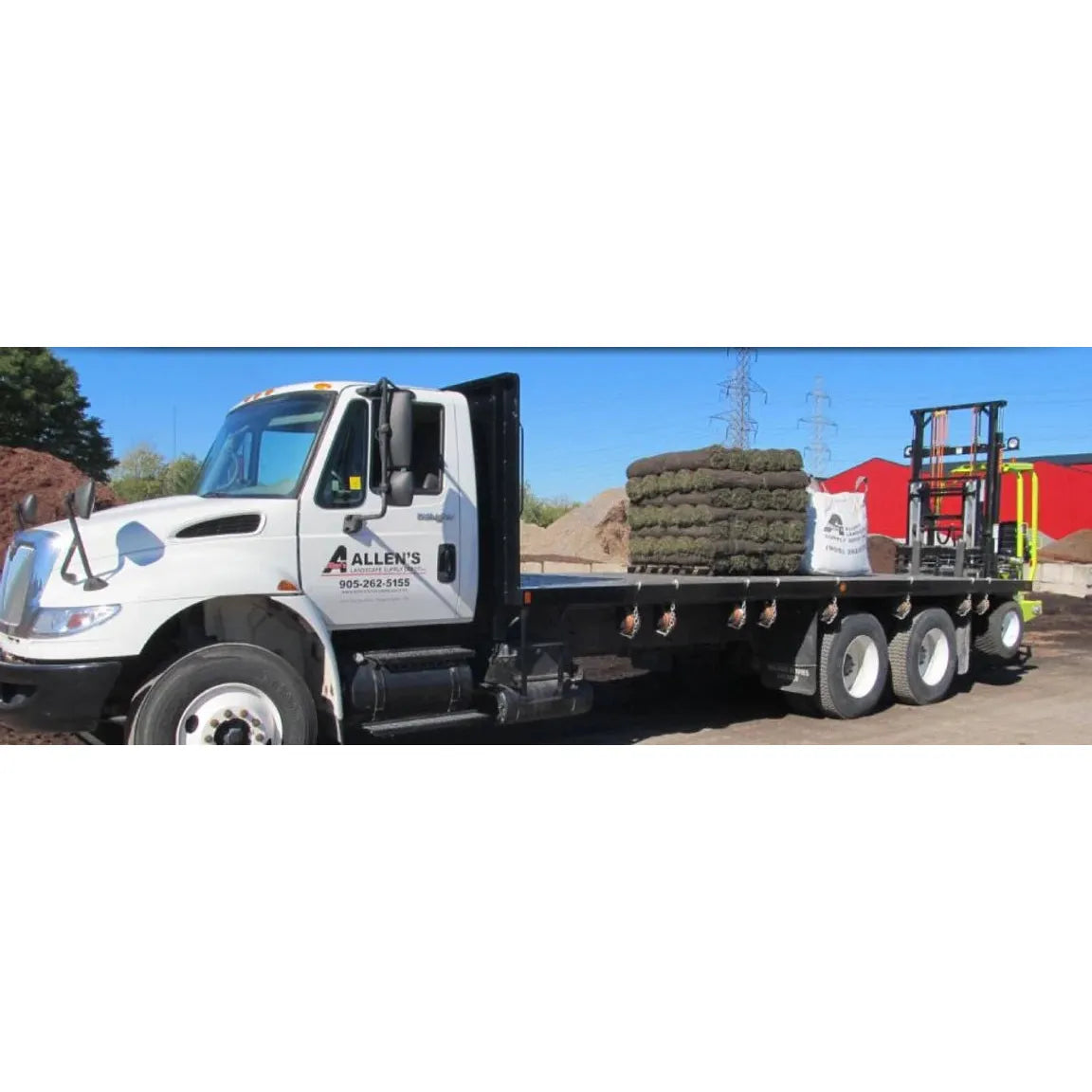 Delivery-Flatbed Truck – Allen&rsquo;s Landscape Supply Depot