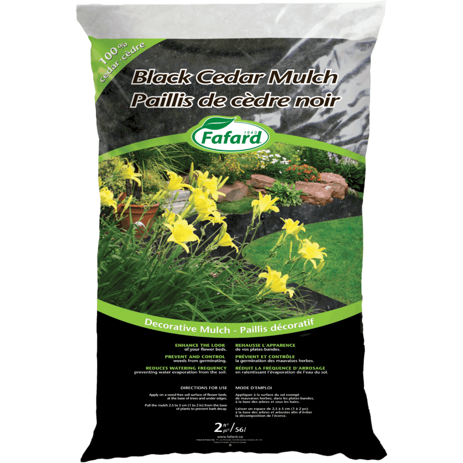 Black Cedar Mulch 2cf