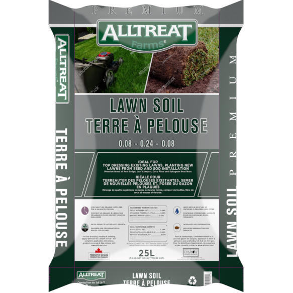 Premium Lawn Soil 25L